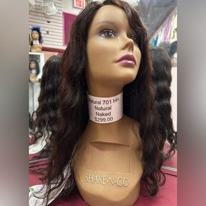 Natural 701 Human Hair Wig